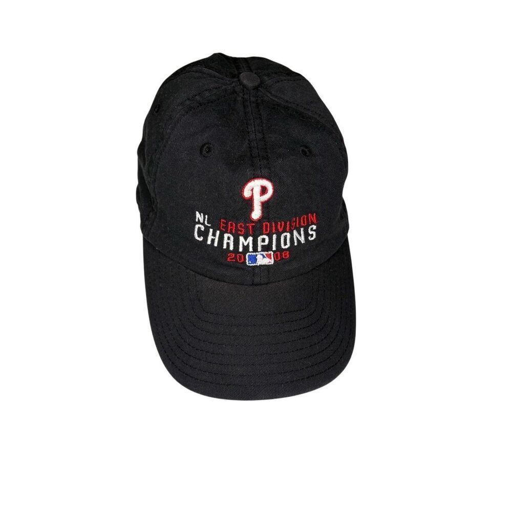 New Era Phillies 2008 National League Championship baseball hat - black OS
